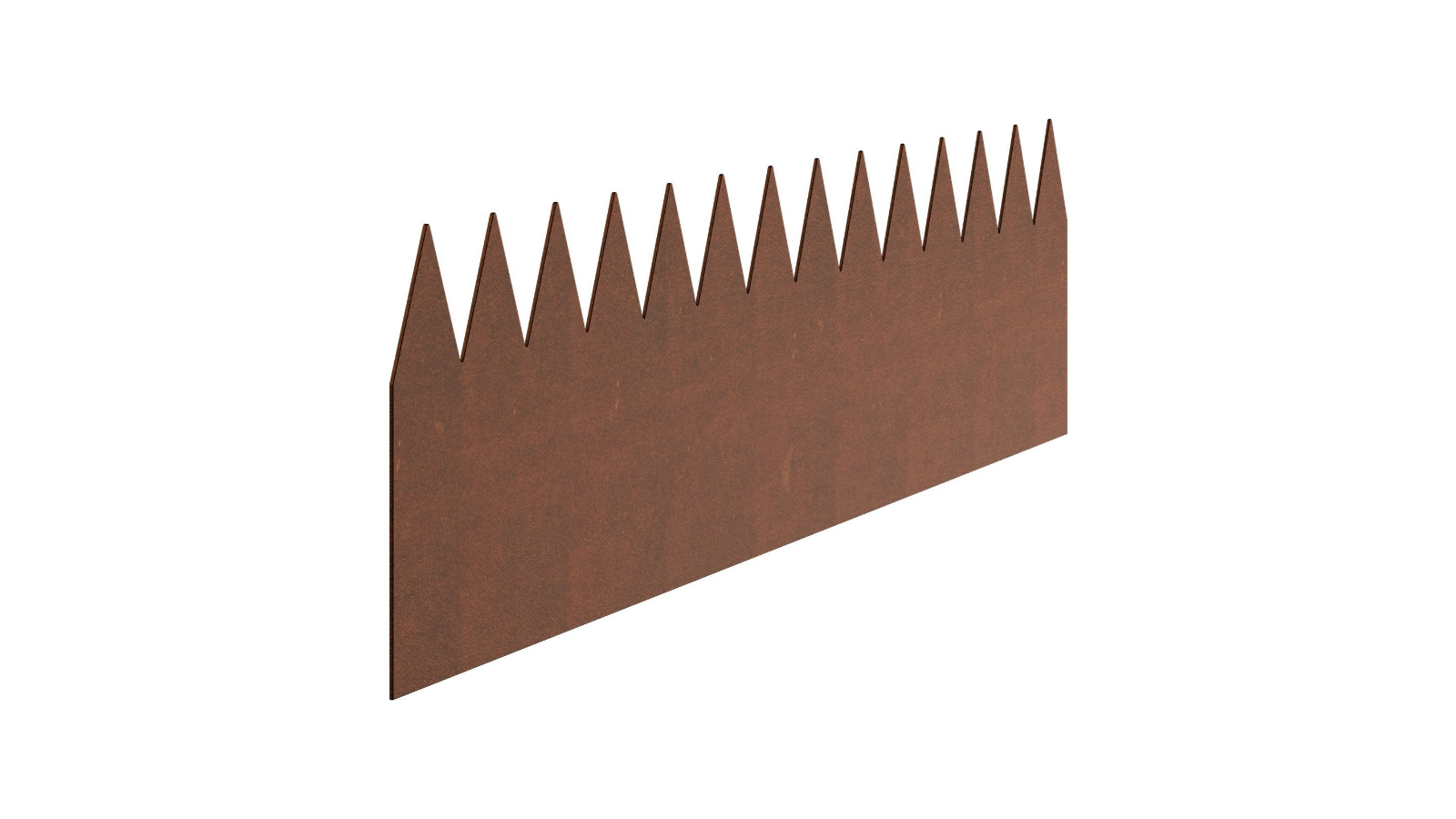 YS Pack of 6 Steel Landscape Edging