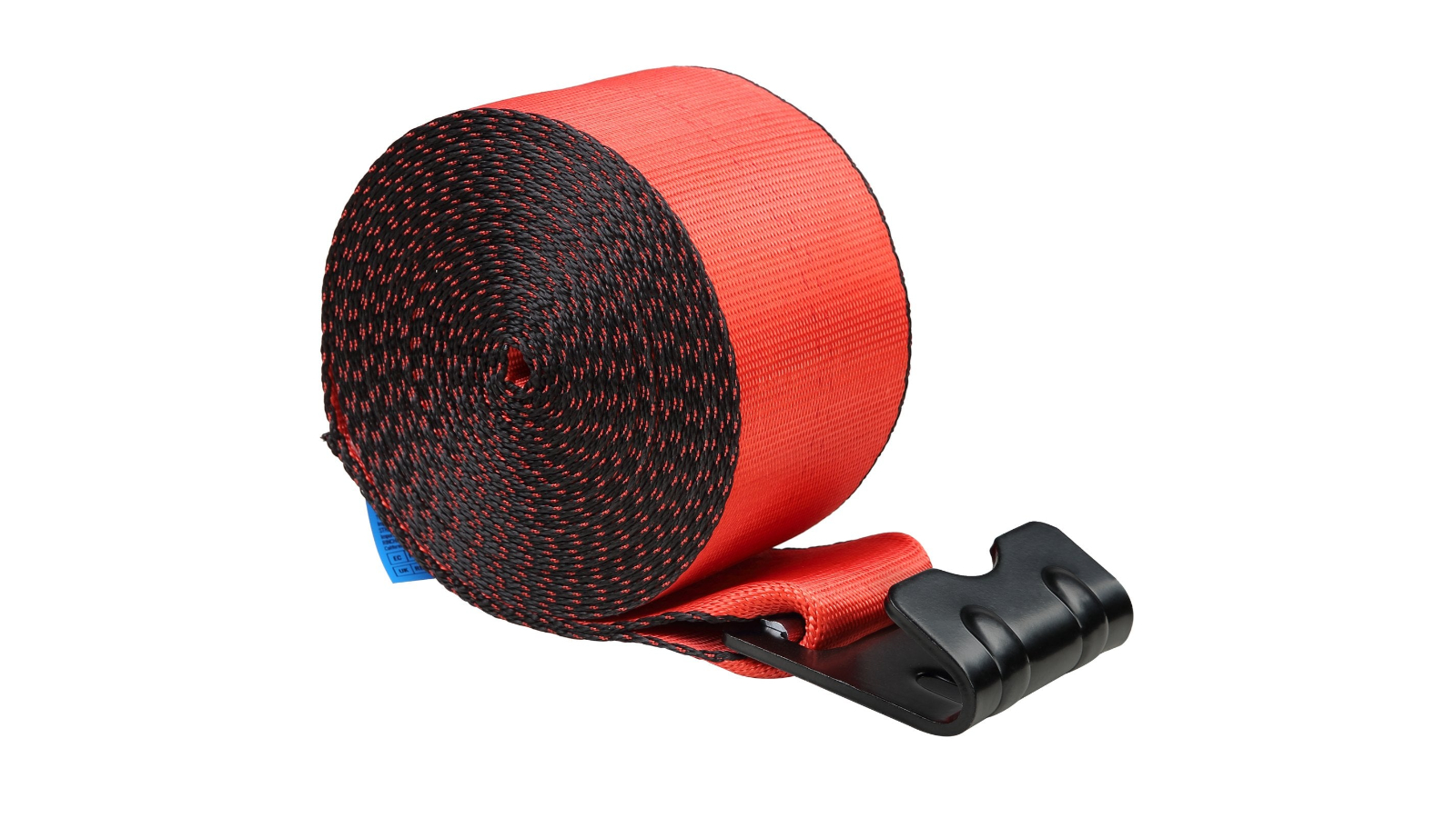 YS Winch Straps 10.2cm x 9.1 metre 2.7T Load Capacity - Red