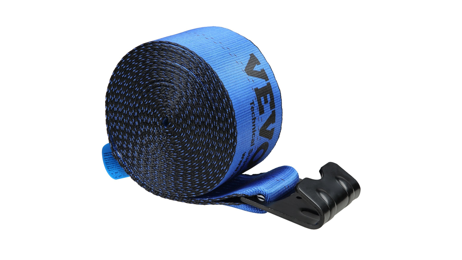YS Winch Straps 10.2cm x 9.1 metre 2.7T Load Capacity - Blue