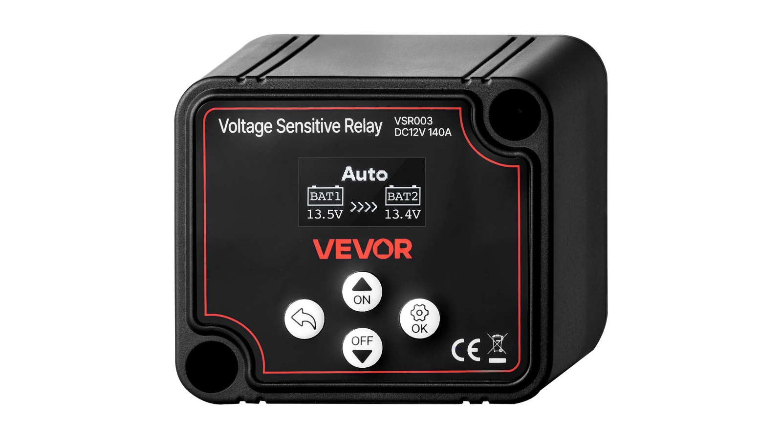 YS 12V 140 Amp Manual and Automatic Dual Battery Isolator