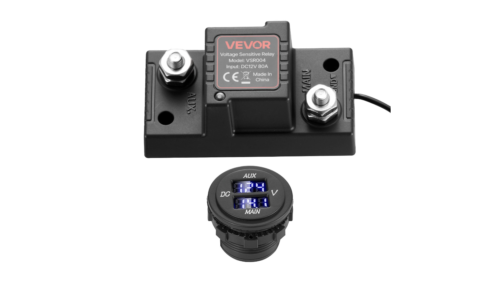 YS 12V 80 Amp Manual and Dual Battery Isolator Kit