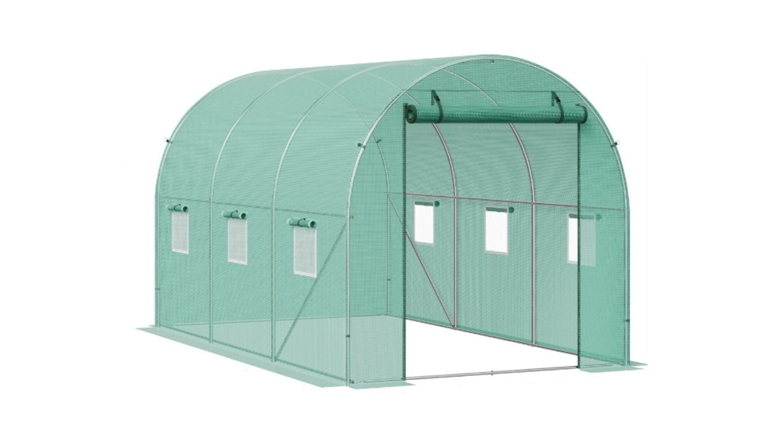YS Walk-in Tunnel Greenhouse - 11.32 x 6.4 x 6.3ft