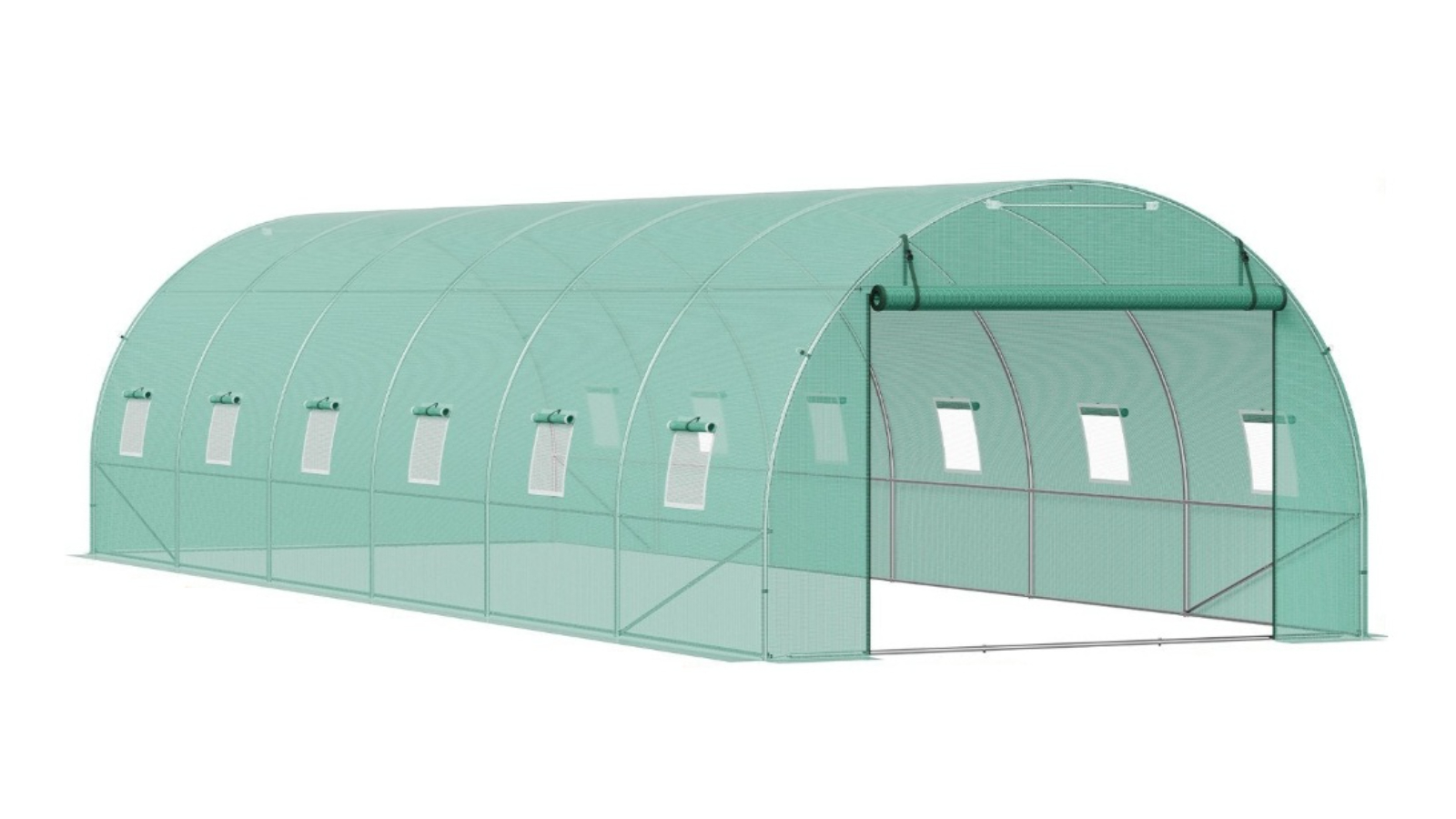 YS Walk-in Tunnel Greenhouse - 29.2 x 9.7 x 6.5ft