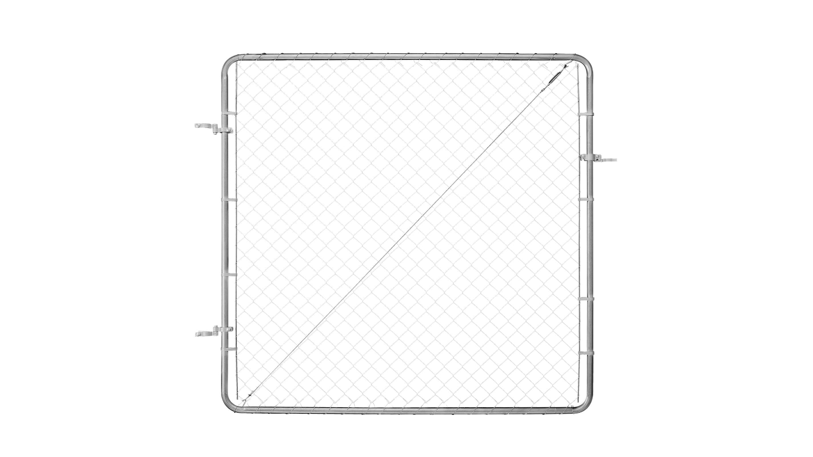 YS Chain Link Fence Gate Adjustable Frame - 70 x 72inch