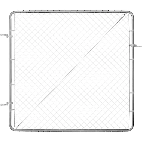 YS Chain Link Fence Gate Adjustable Frame - 70 x 72inch