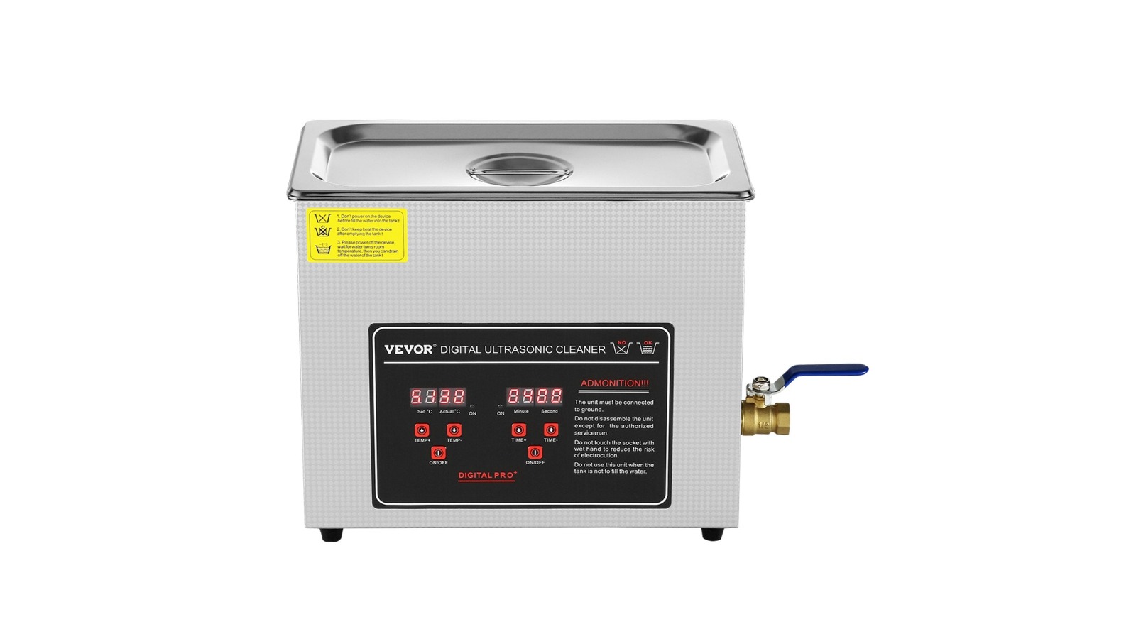 YS Professional Ultrasonic Cleaner with Digital Timer and Heater