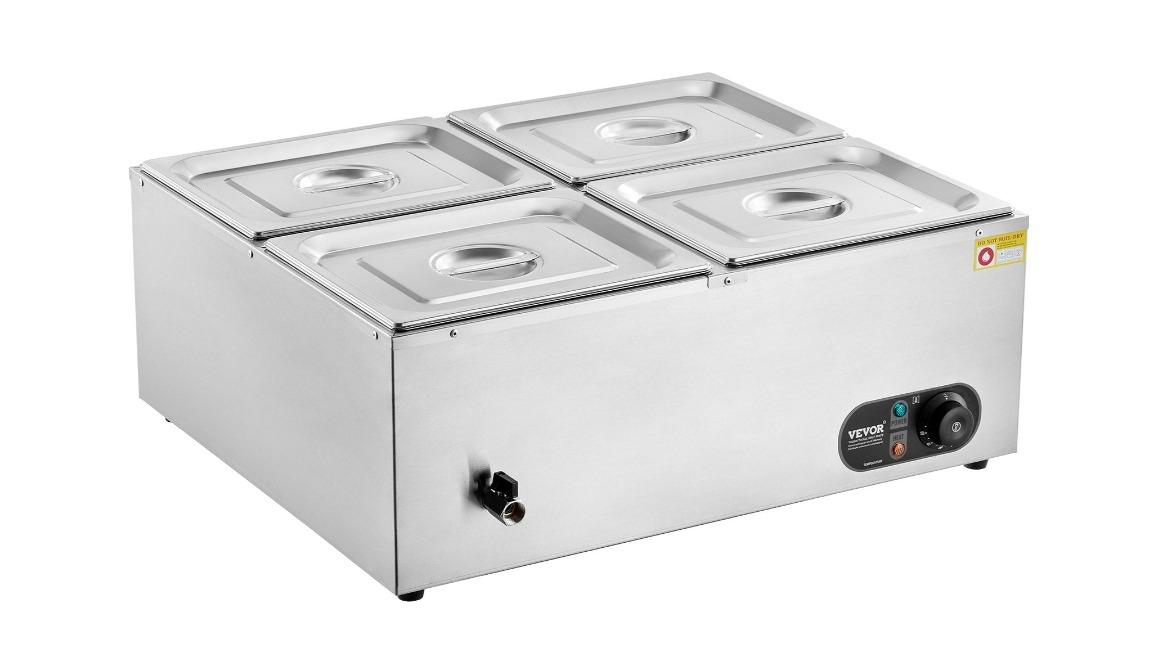 YS Commercial Countertop Buffet Electric Food Warmer 
