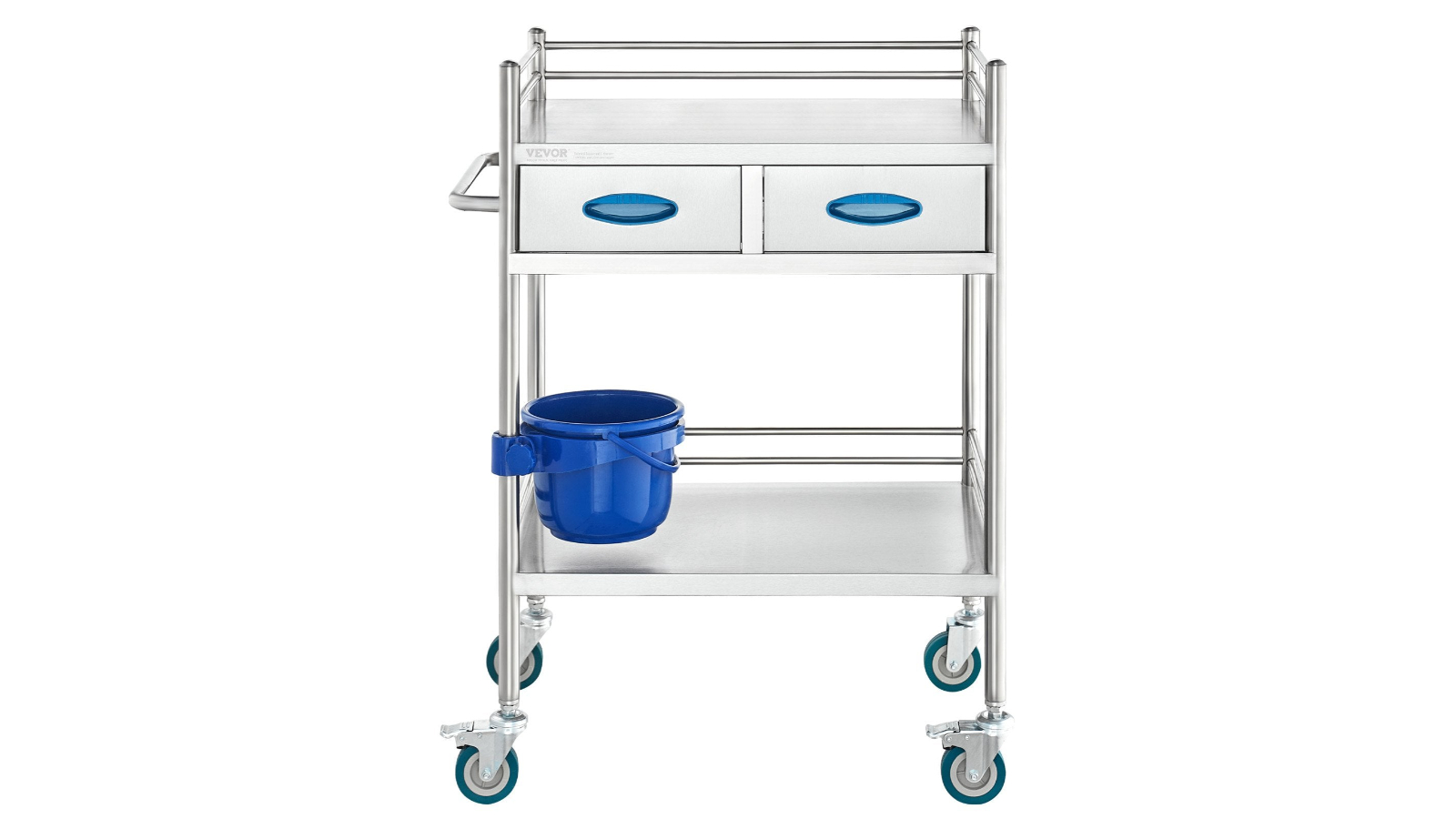 YS Lab Serving Cart 2-Layers Stainless Steel