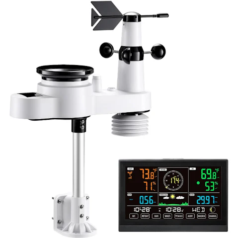 YS 5-in-1 VA Display Wireless Weather Station