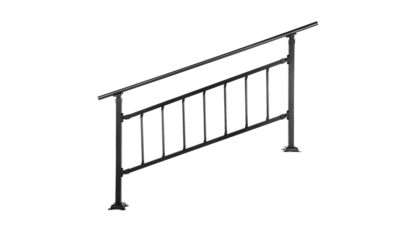YS 4-Step Stair Iron Handrail Kit