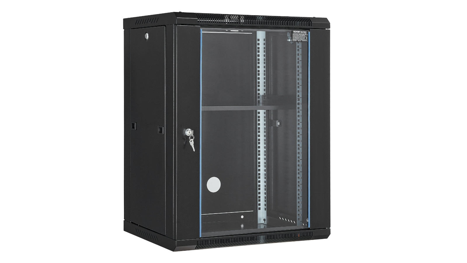 YS Ground 15U Wall-Mount Network Cabinet