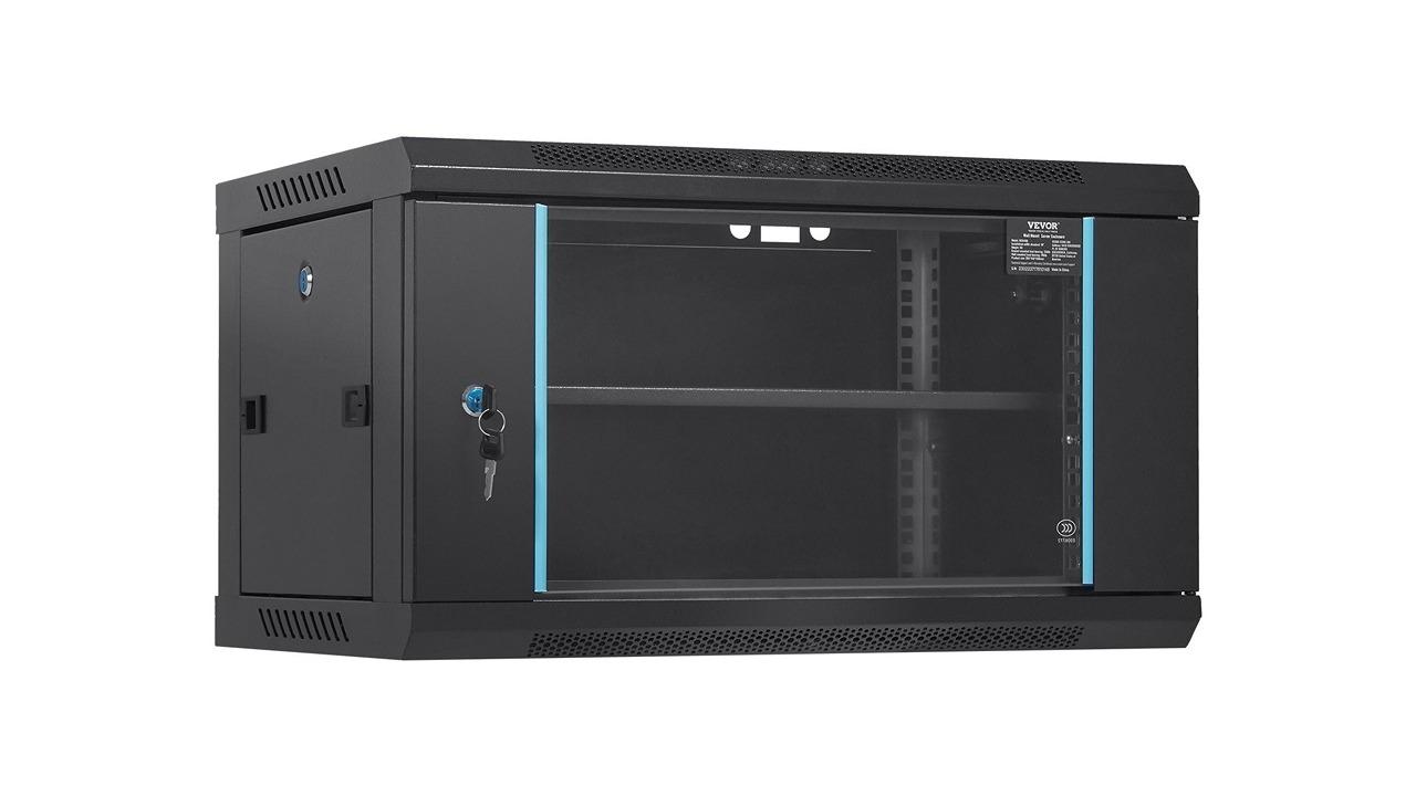YS 15.5inch Deep 6U Wall Mount Network Server Cabinet