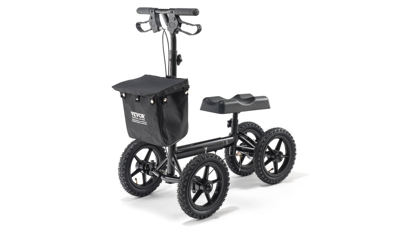 YS Aluminum Folding Knee Steerable Walker
