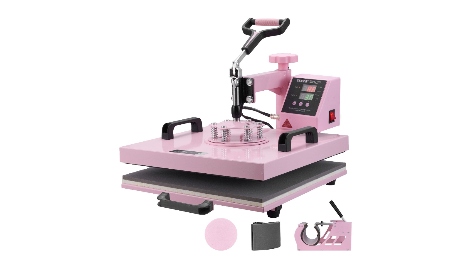 YS 5-in-1 Heat Transfer Press Machine - 15 x 15inch