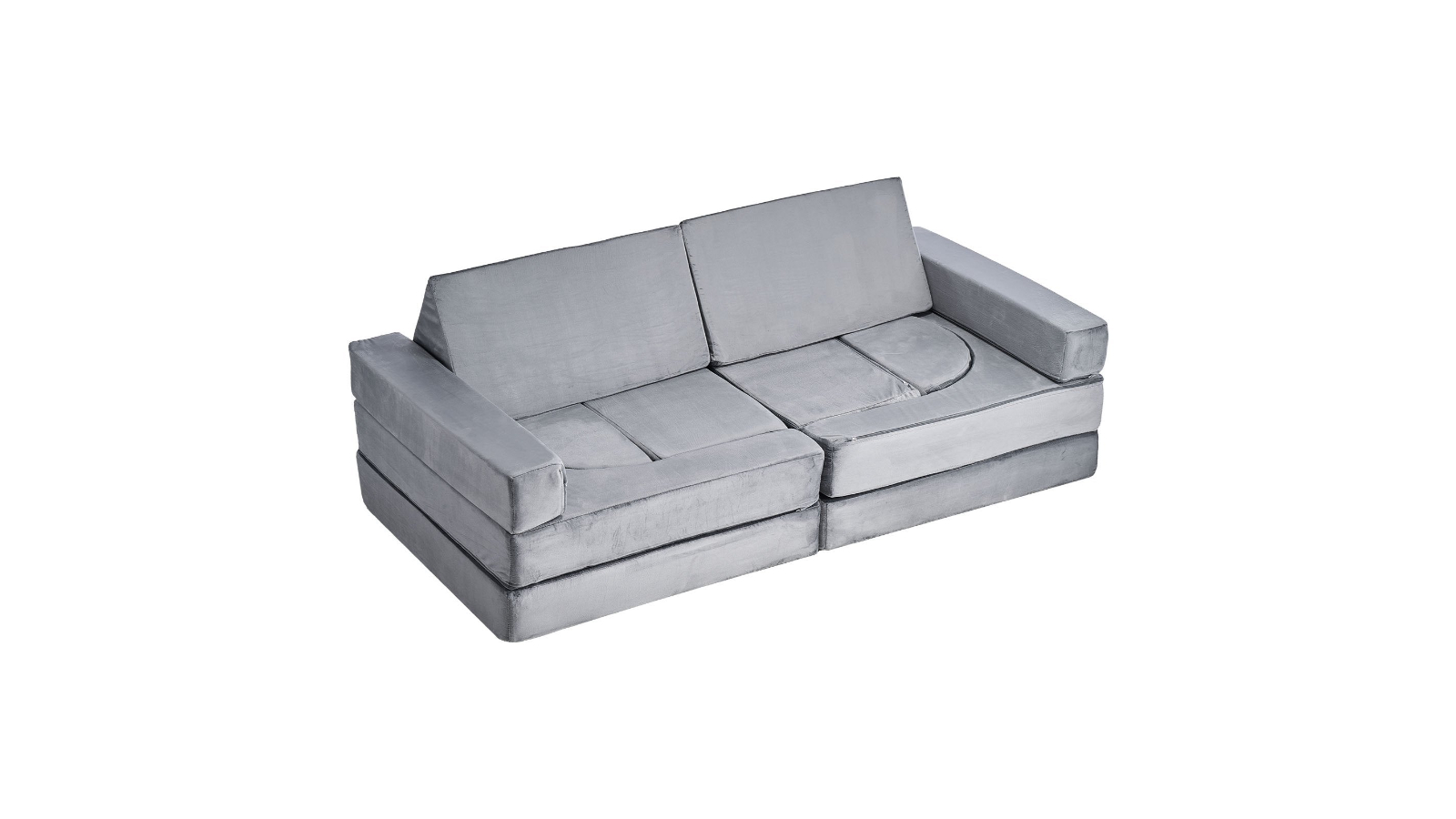 YS Modular Kids Play Couch Sectional Toddler Sofa with Armrest