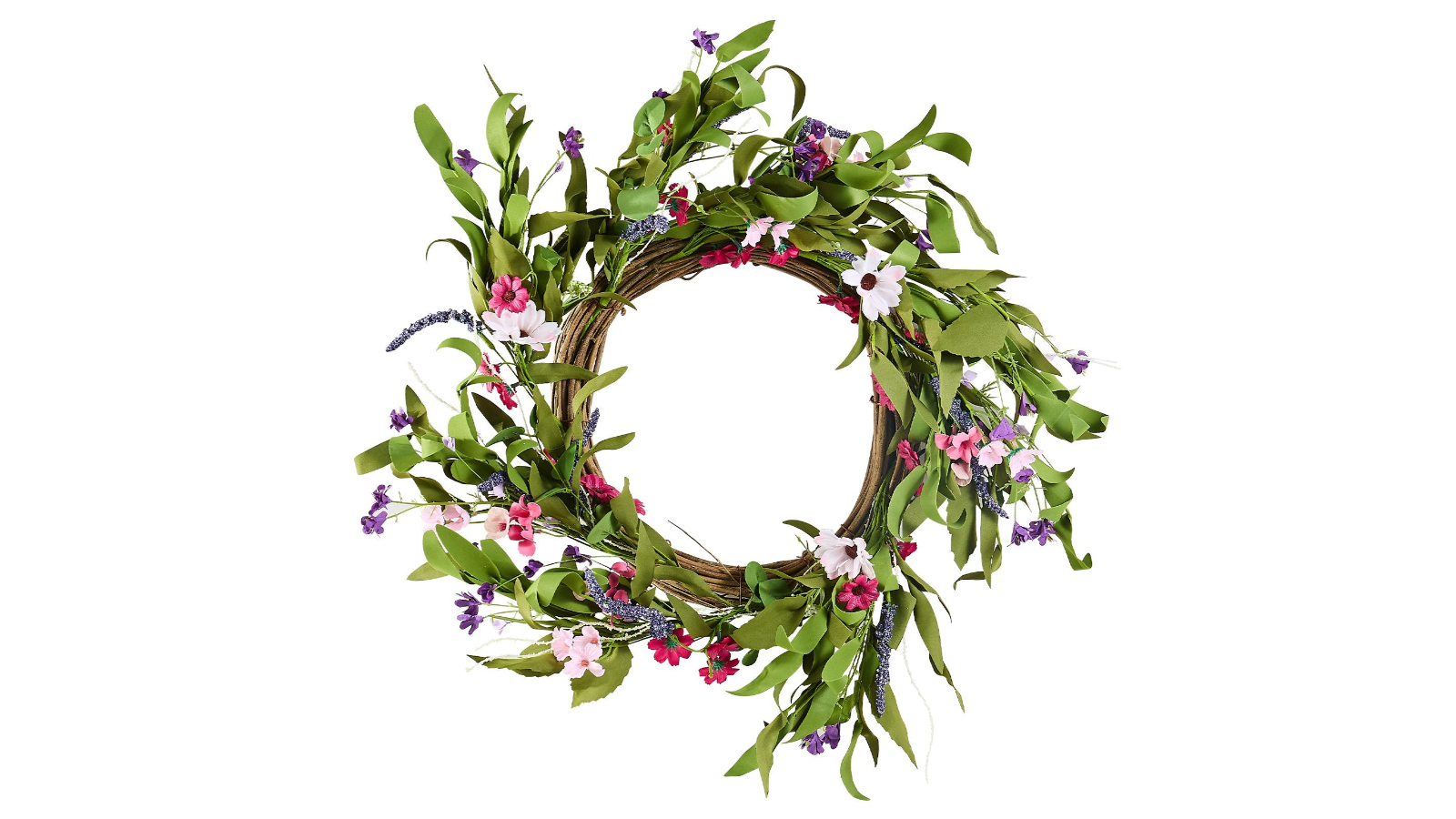 YS Artificial Decorative Wreath - 55.88cm