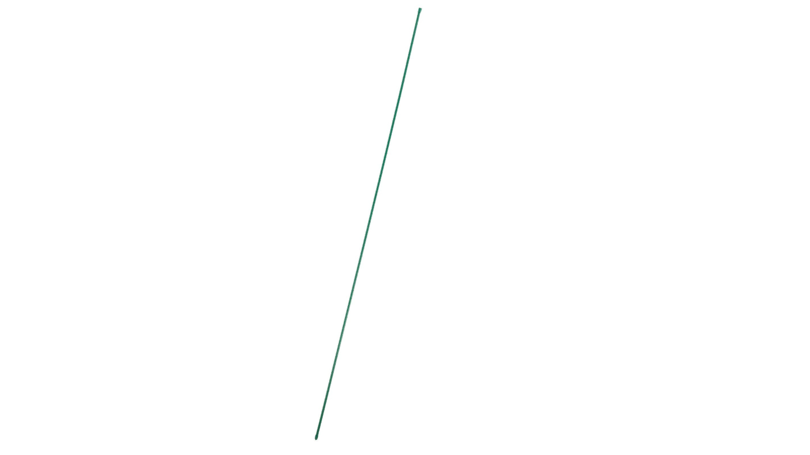 YS Pack of 25 Plastic Coated Metal Garden Stakes - 180cm