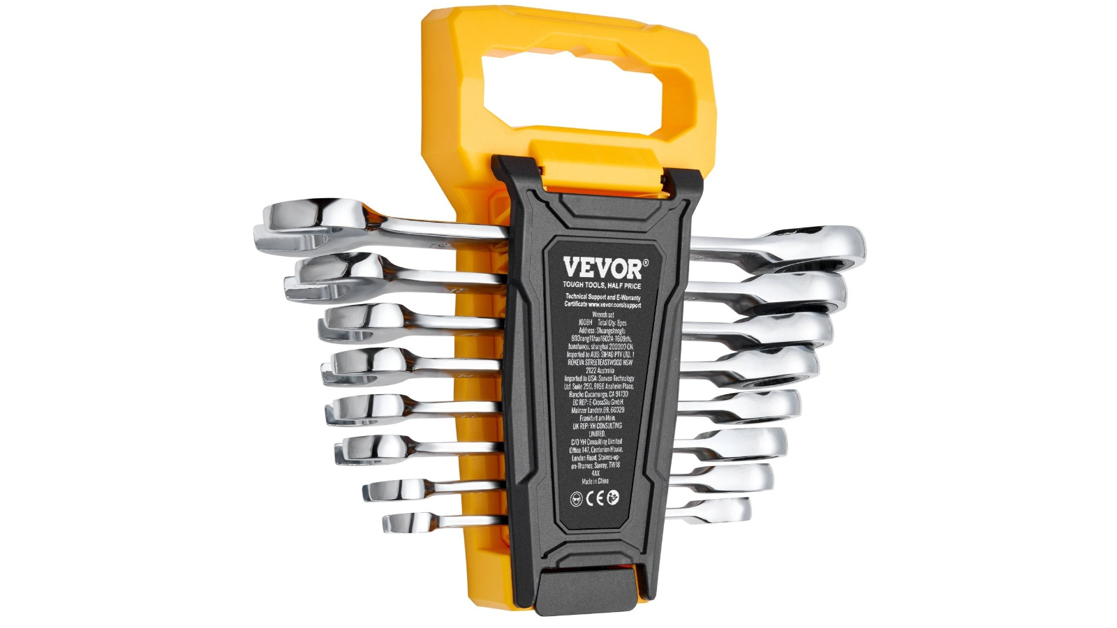 YS 8 Piece Combination Metric Wrench Set