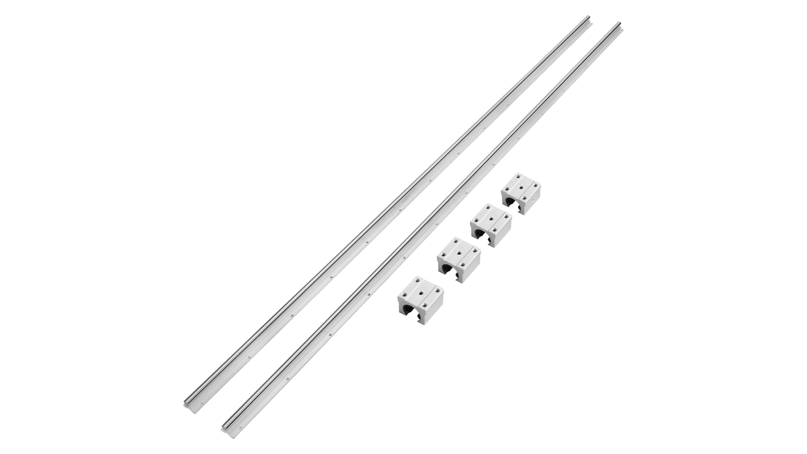 YS 2 Piece SBR16 Linear Guide Rail Set