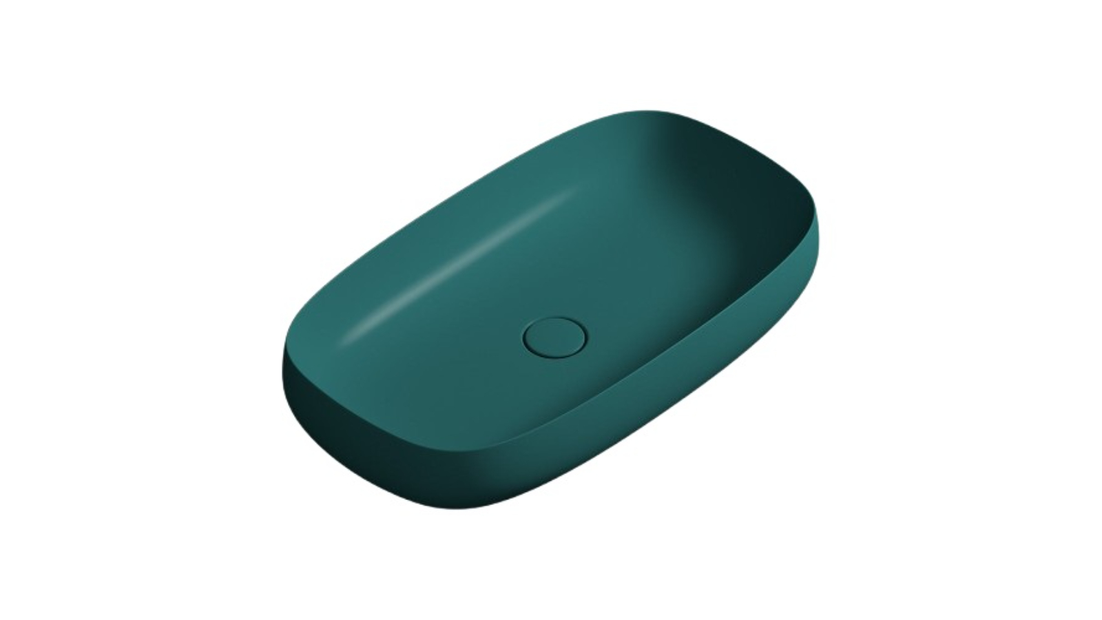 Parisi Seed 700 Bench Basin - Matte Laguna