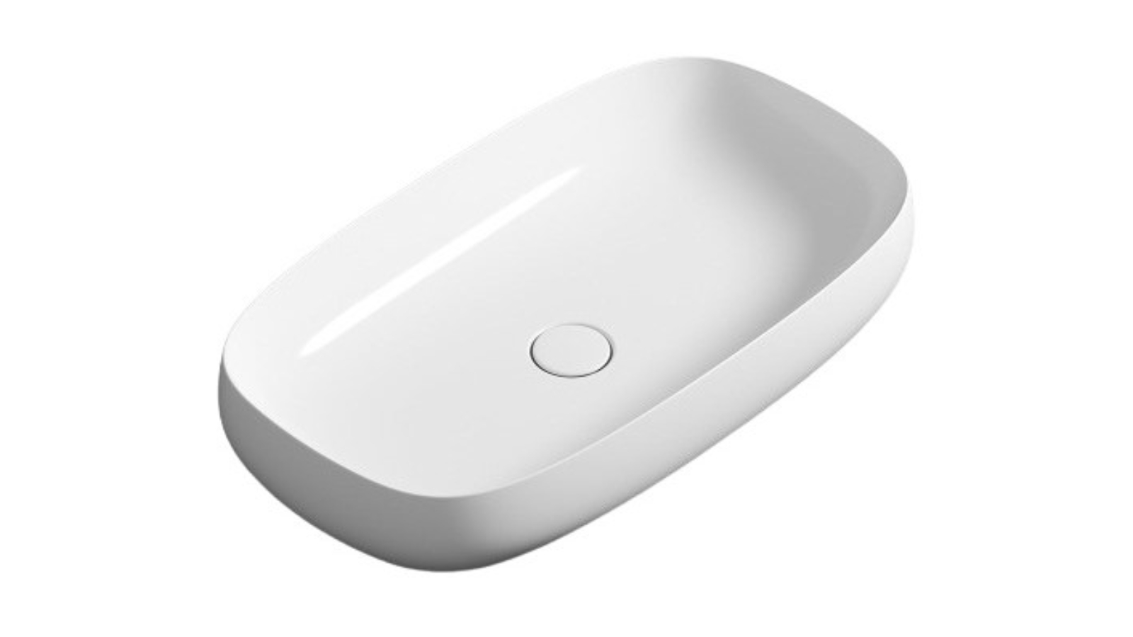 Parisi Seed 700 Bench Basin - Gloss White