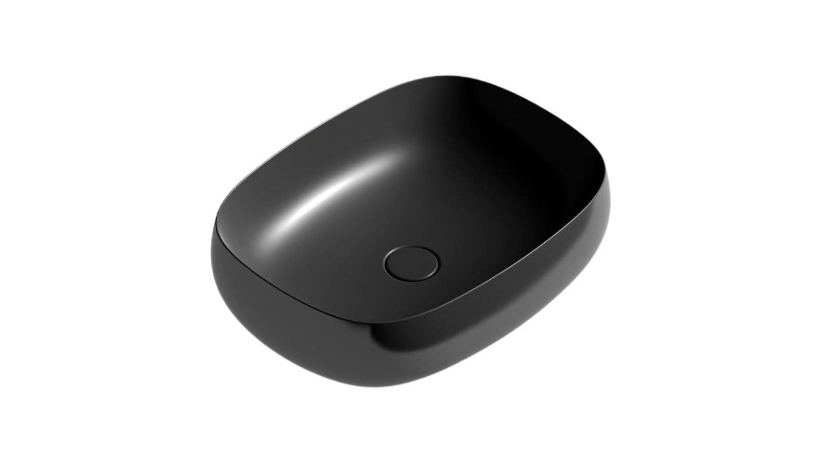 Parisi Seed 550 Bench Basin - Gloss Black