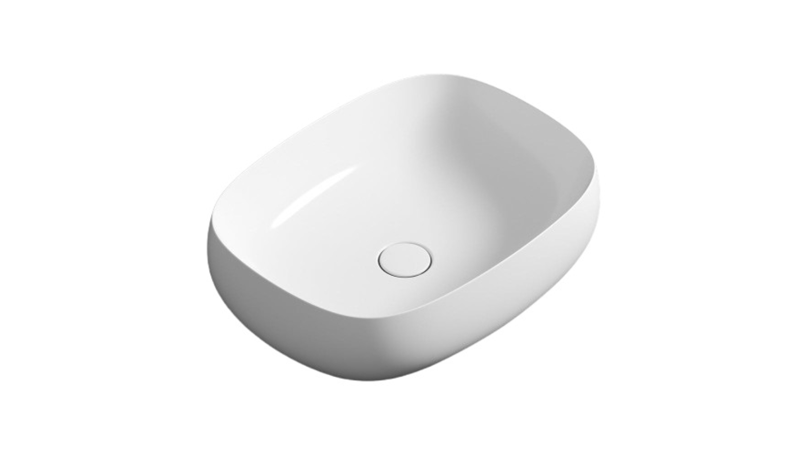 Parisi Seed 550 Bench Basin - Gloss White