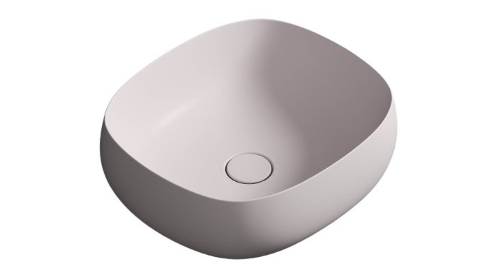 Parisi Seed 450 Square Bench Basin - Matte Velato