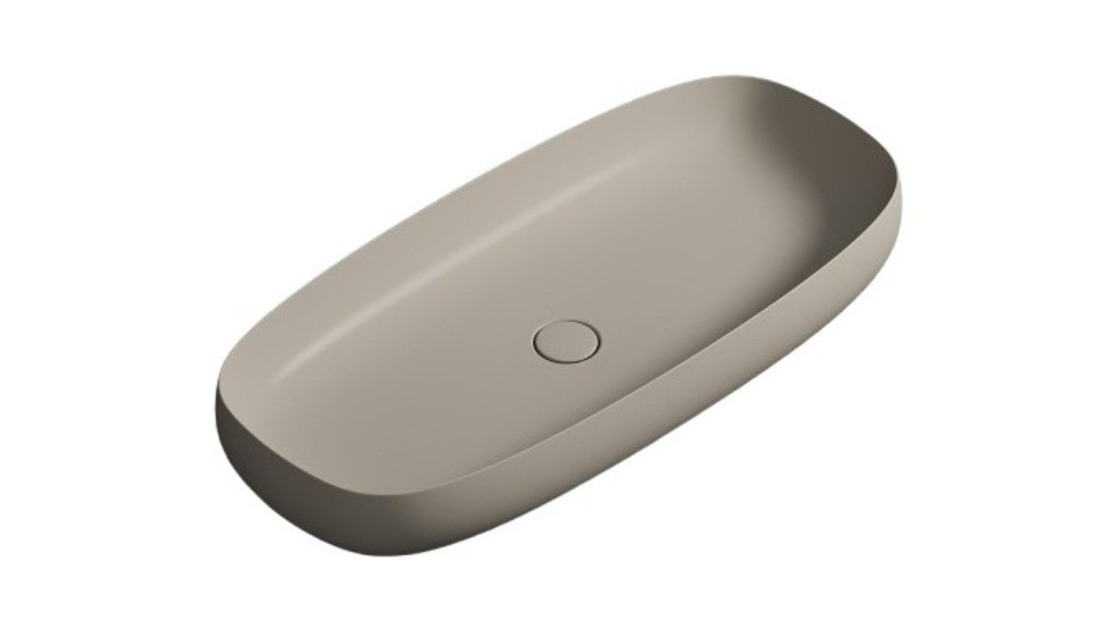 Parisi Seed 900 Oval Bench Basin - Matte Basento