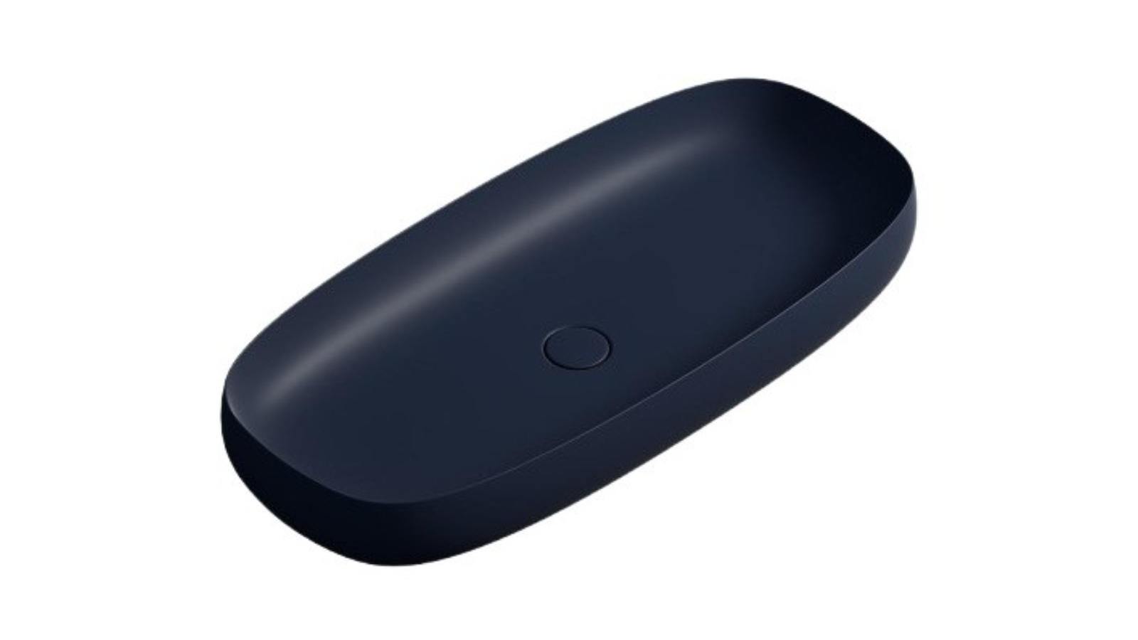 Parisi Seed 900 Oval Bench Basin - Matte Oceano