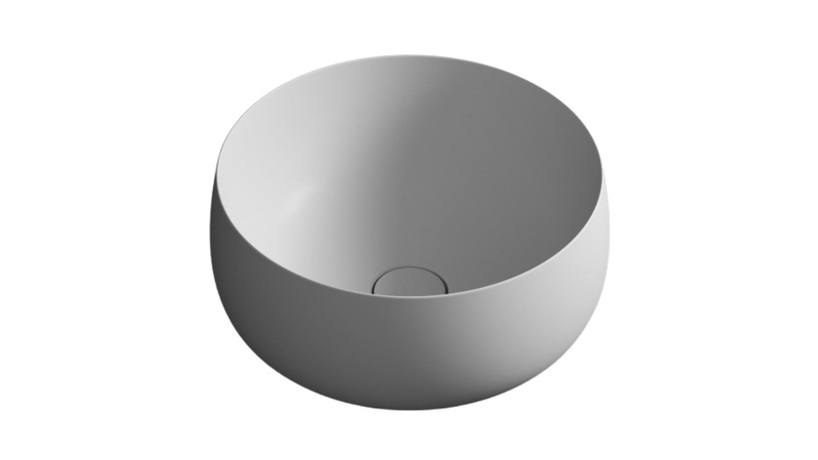 Parisi Seed 400 Bench Basin - Matte Nuvola