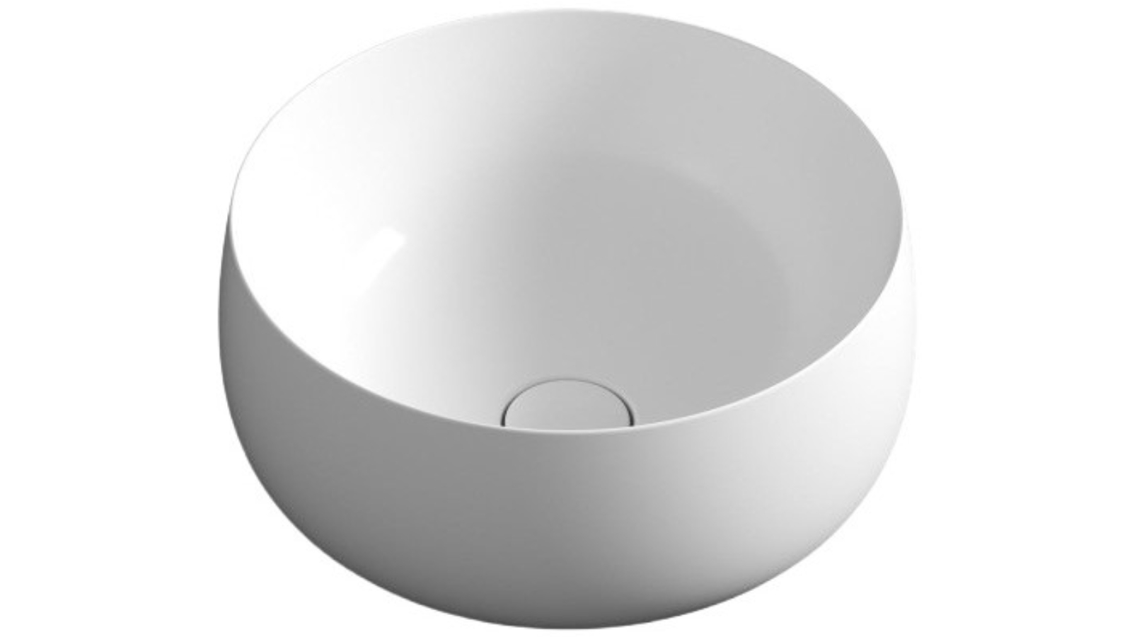 Parisi Seed 400 Bench Basin - Gloss White