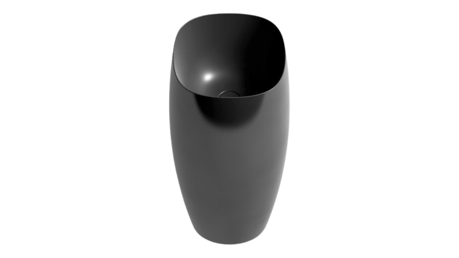 Parisi Seed Freestanding Basin - Gloss Black