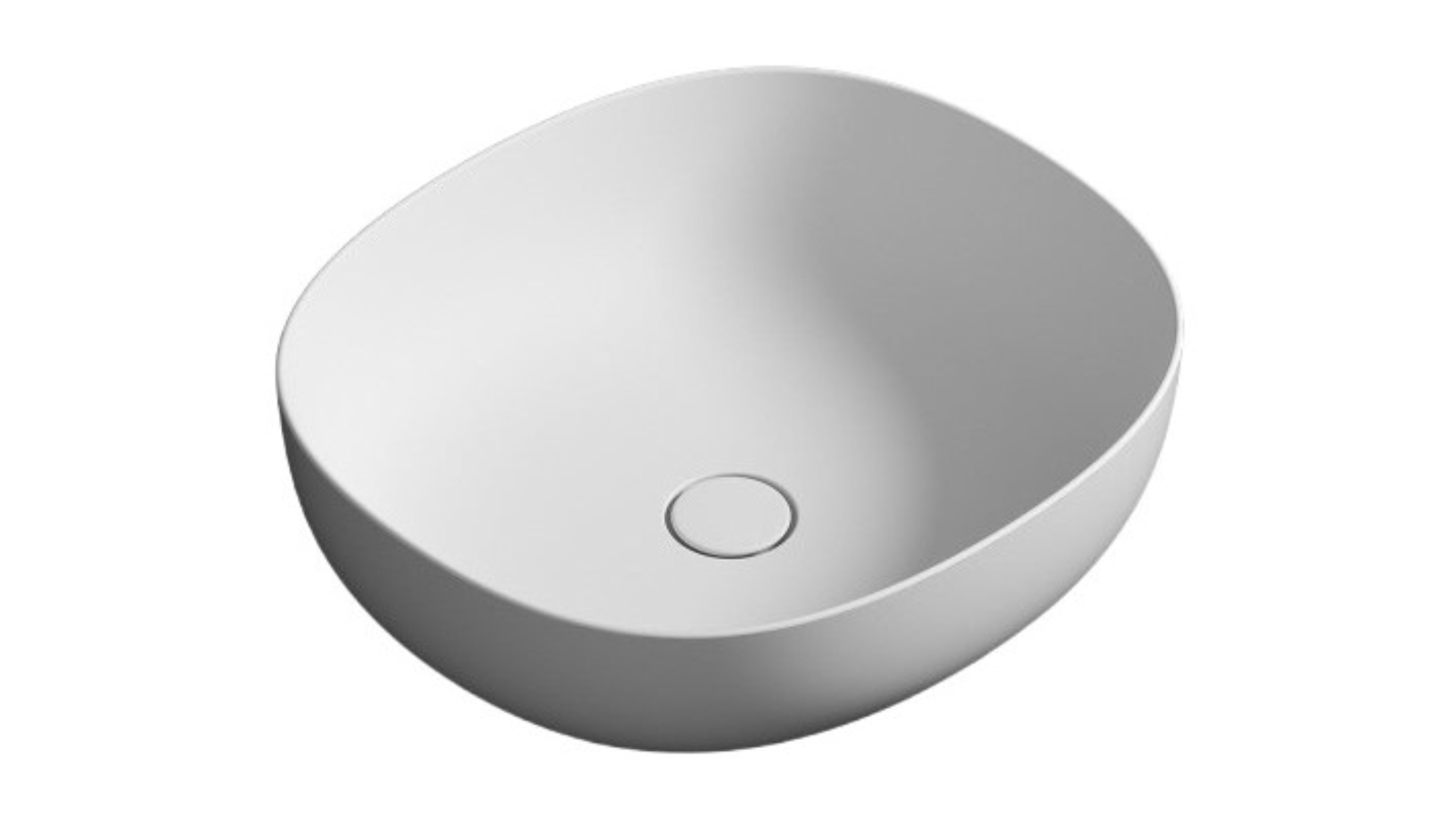 Parisi Pod 500 Bench Basin - Matte White