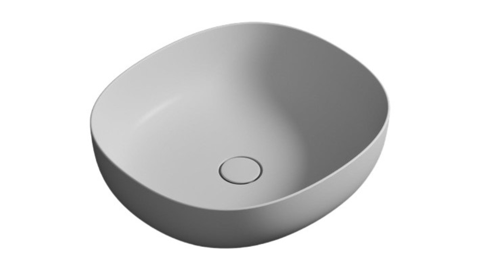 Parisi Pod 500 Bench Basin - Matte Nuvola