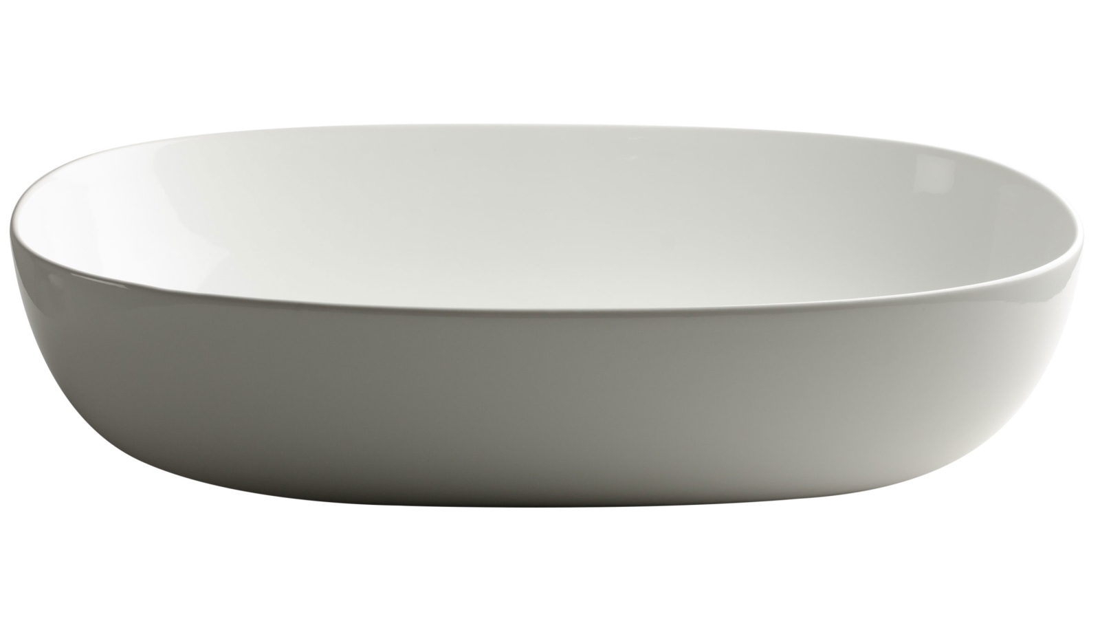 Parisi Pod 600mm Bench Basin - Matte White