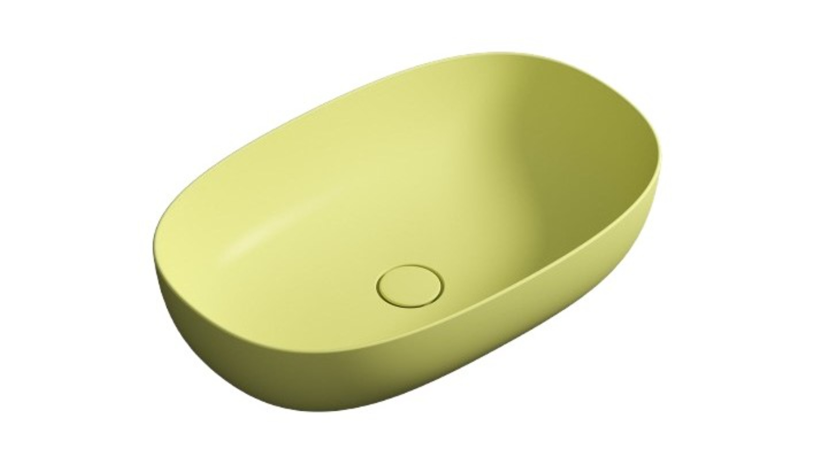 Parisi Pod 600 Bench Basin - Matte Zolfo