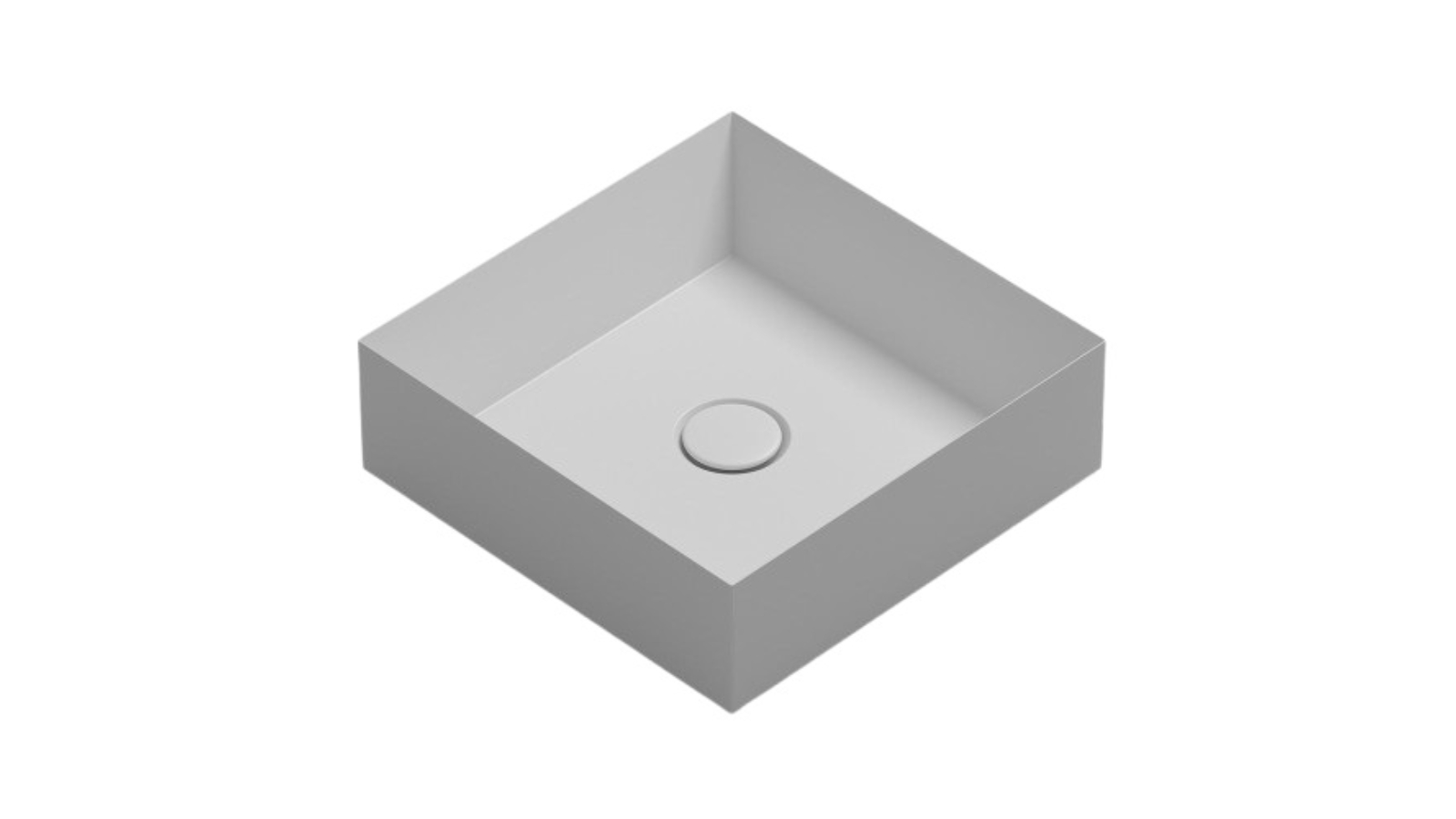 Parisi Track 380 Bench Basin - Matte White