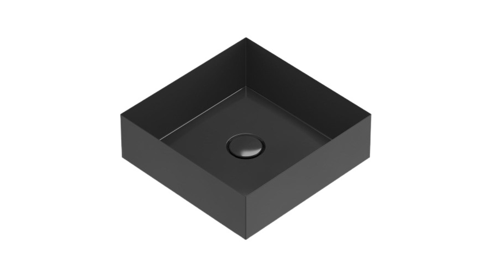 Parisi Track 380 Bench Basin - Gloss Black