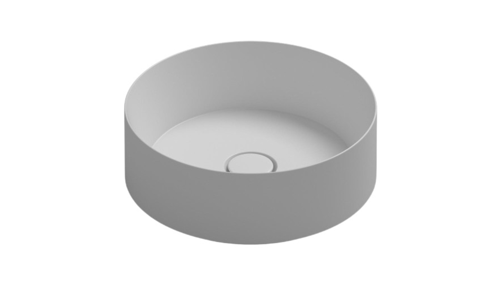 Parisi Track 400 Bench Basin - Matte White
