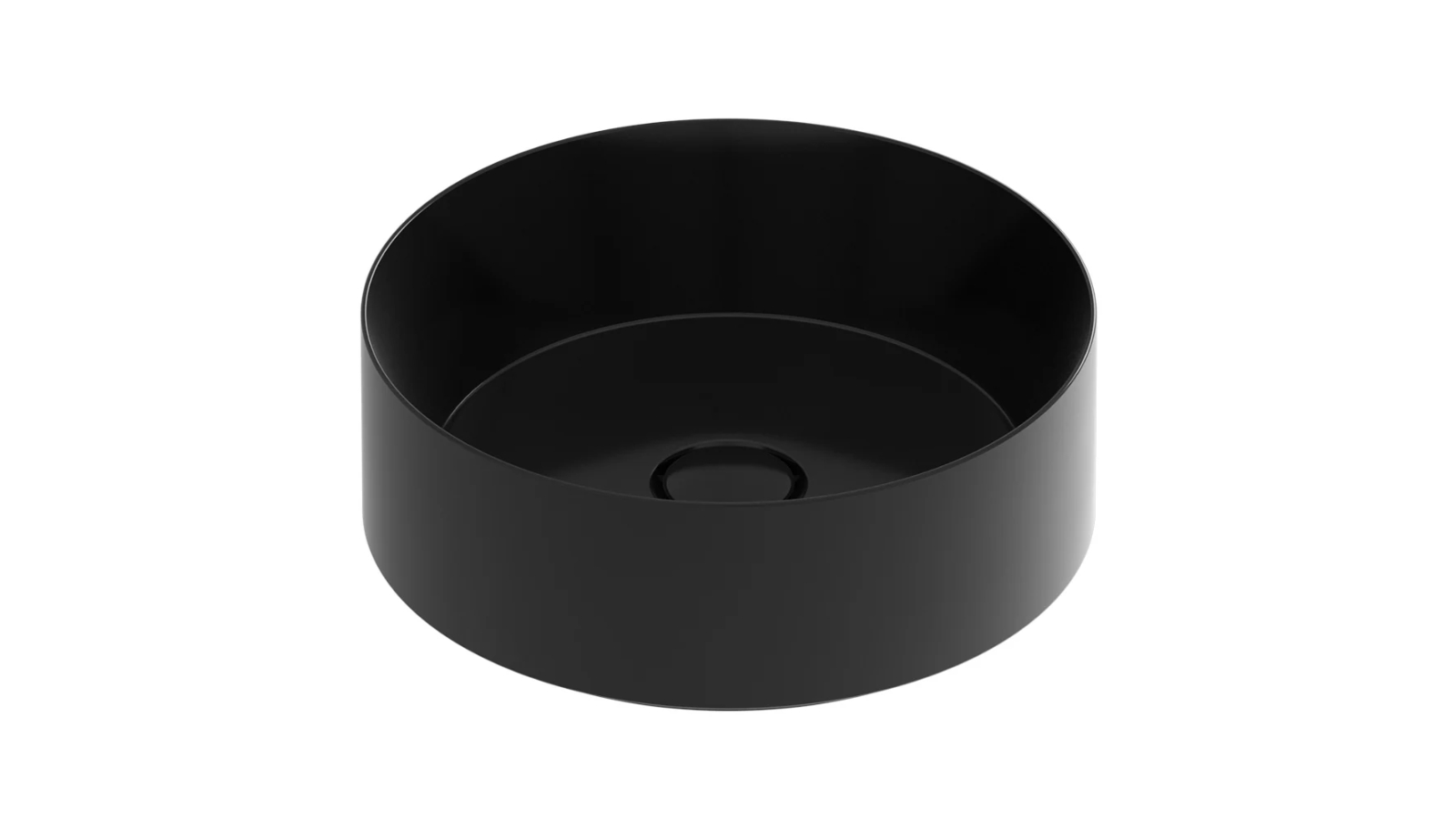 Parisi Track 400 Bench Basin - Gloss Black