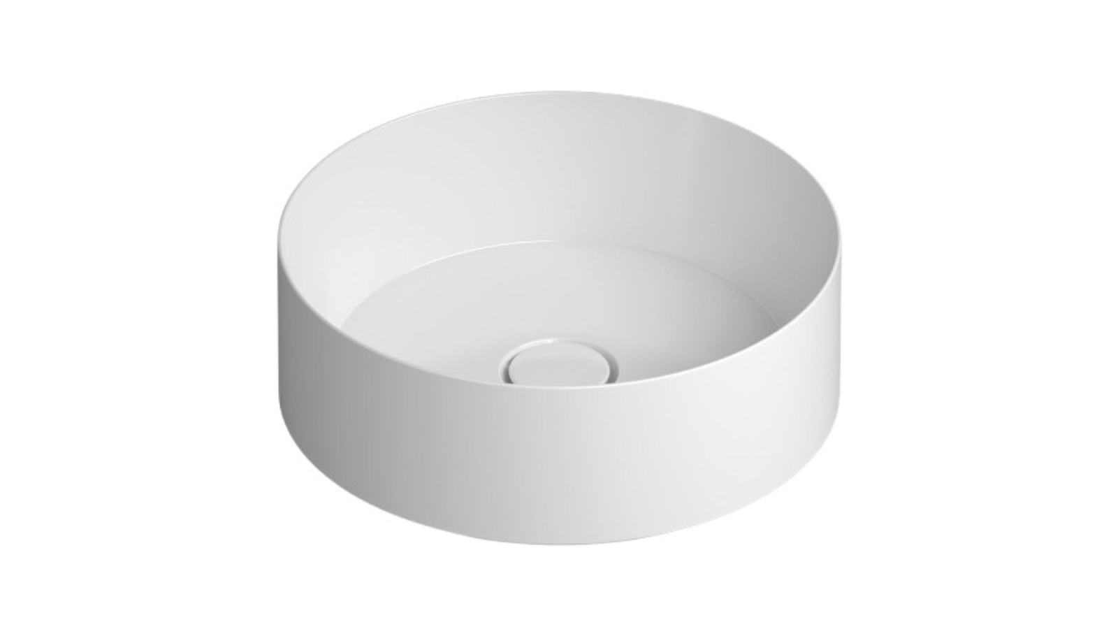 Parisi Track 400 Bench Basin - Gloss White