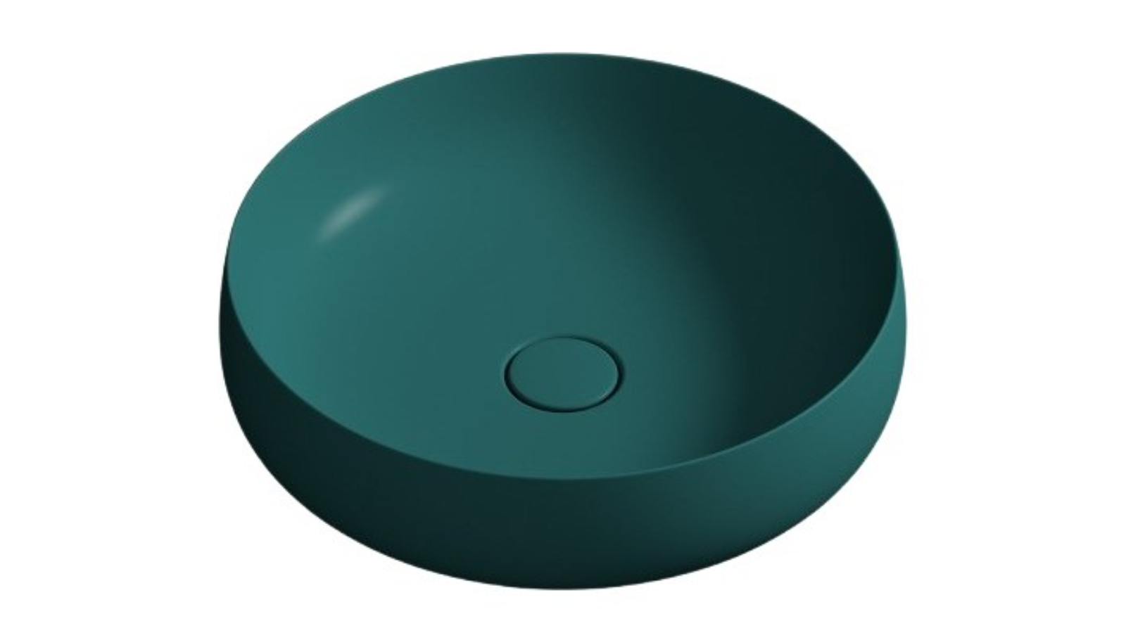 Parisi Seed 450 Round Bench Basin - Matte Laguna