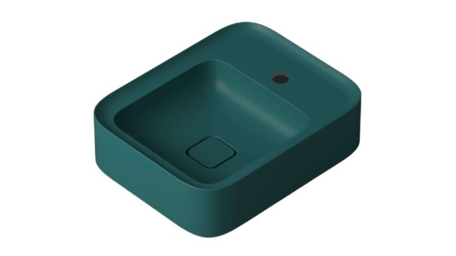 Parisi Cameo 400 Bench Basin 1 Tap Hole - Matte Laguna