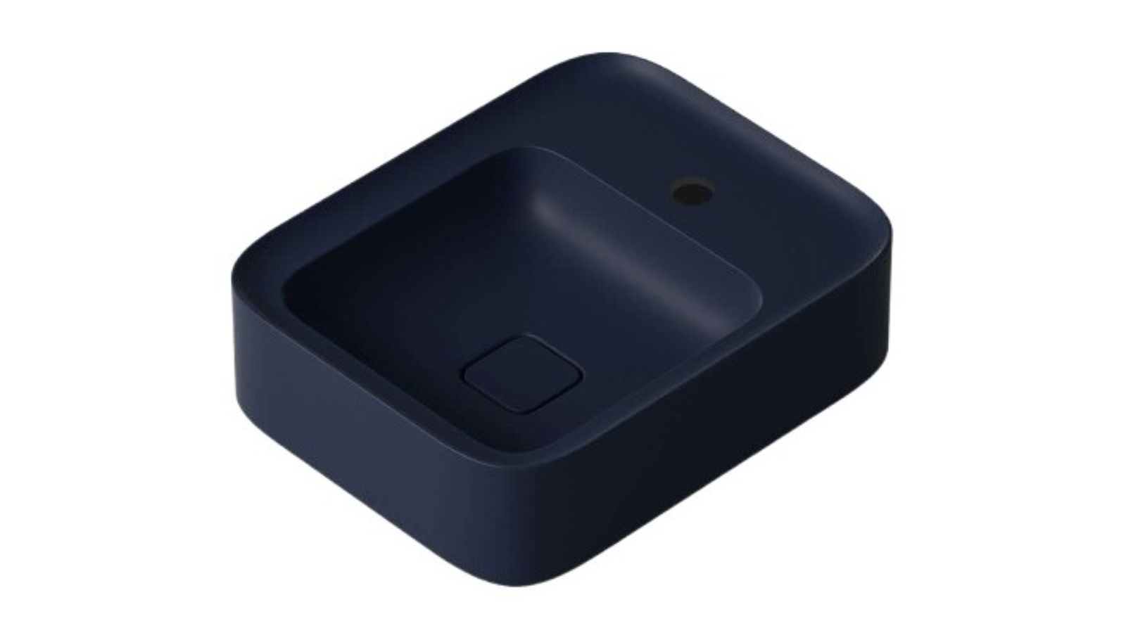 Parisi Cameo 400 Bench Basin 1 Tap Hole - Matte Oceano