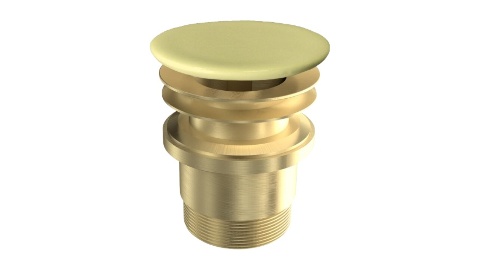 Parisi Valdama Constant Flow with Ceramic Top and Universal Waste - Matte Zolfo