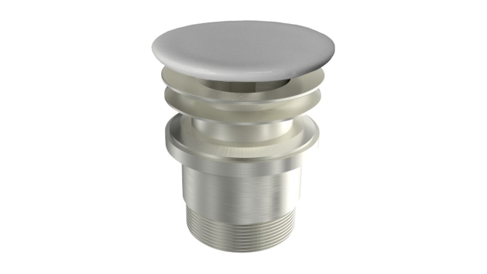 Parisi Valdama Constant Flow with Ceramic Top and Universal Waste - Matte Nuvola