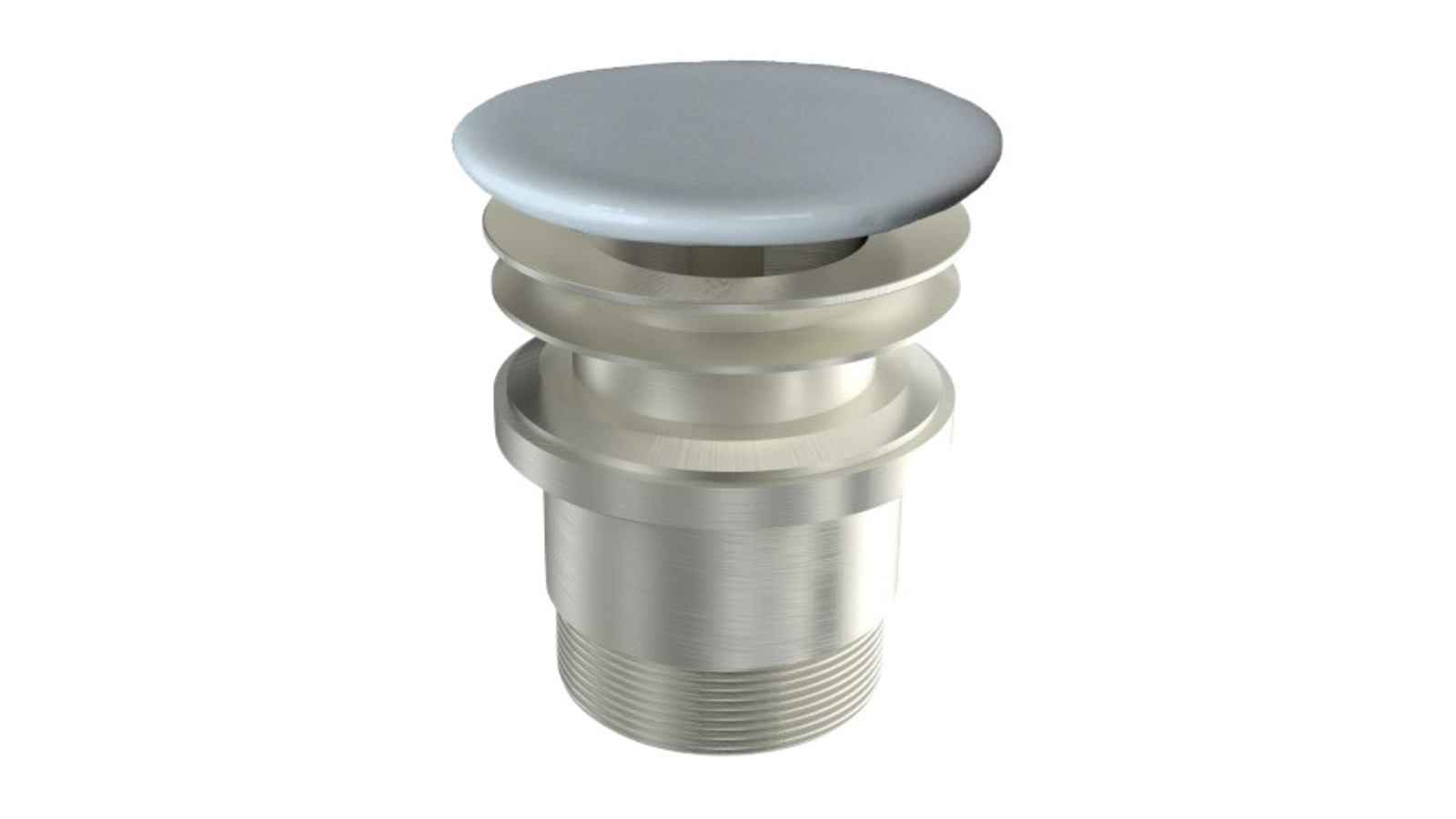 Parisi Valdama Constant Flow with Ceramic Top and Universal Waste - Matte Tempesta
