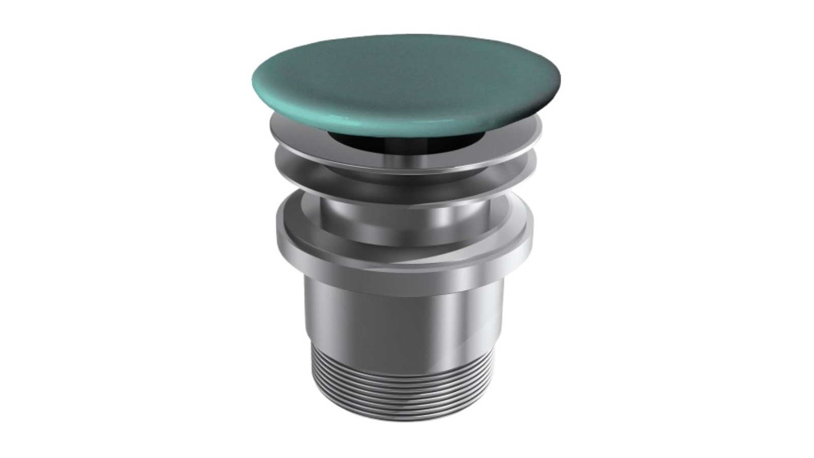 Parisi Valdama Constant Flow with Ceramic Top and Universal Waste - Matte Laguna