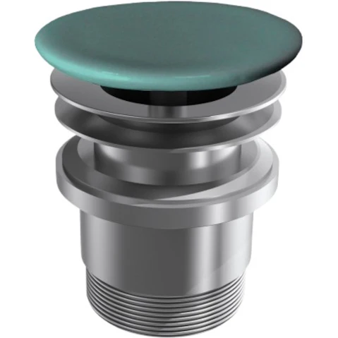 Parisi Valdama Constant Flow with Ceramic Top and Universal Waste - Matte Laguna